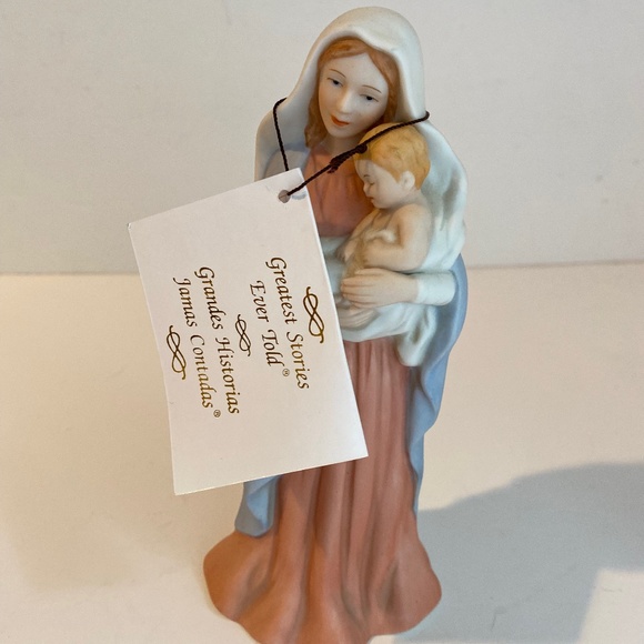 Home Interiors MADONNA AND CHILD Figurine Jesus Greatest Stories Ever Told 1997 - Picture 2 of 8